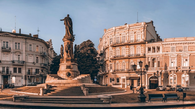 Plaza Ekaterininskaya en Odessa Ucrania