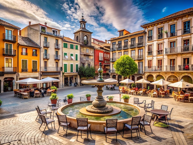 Foto plaza de la encarnación en sevilla, españa