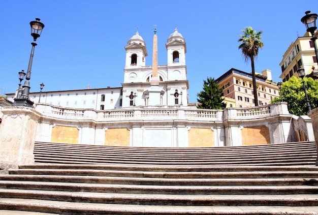 Plaza de España en Roma Italia