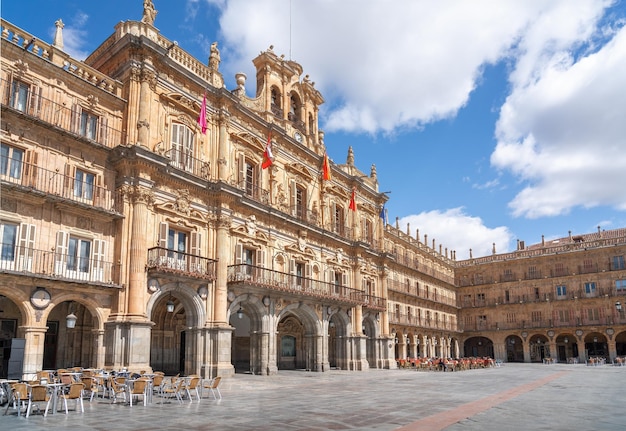 Foto plaza mayor plaza salamanca españa