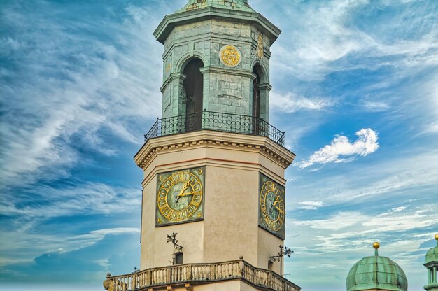 Plaza del mercado viejo en Poznan, Polonia