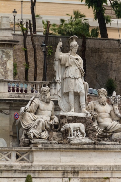 Plaza del Popolo en Roma