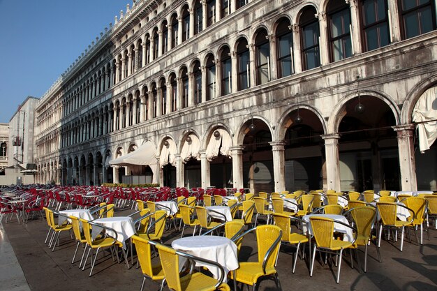 Plaza de San Marcos en Venecia