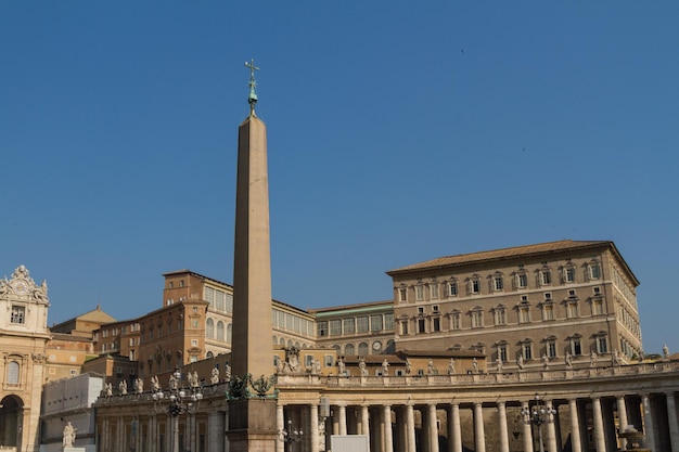 Plaza de San Pedro Roma Italia