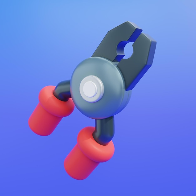 Pliers_3D_Modell