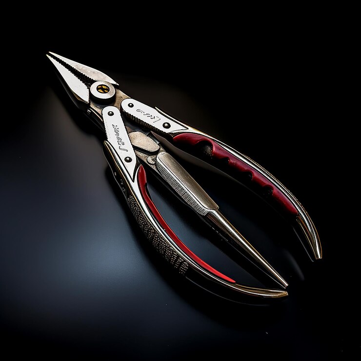 Foto pliers, incluindo needlenose e slipjoint pliers