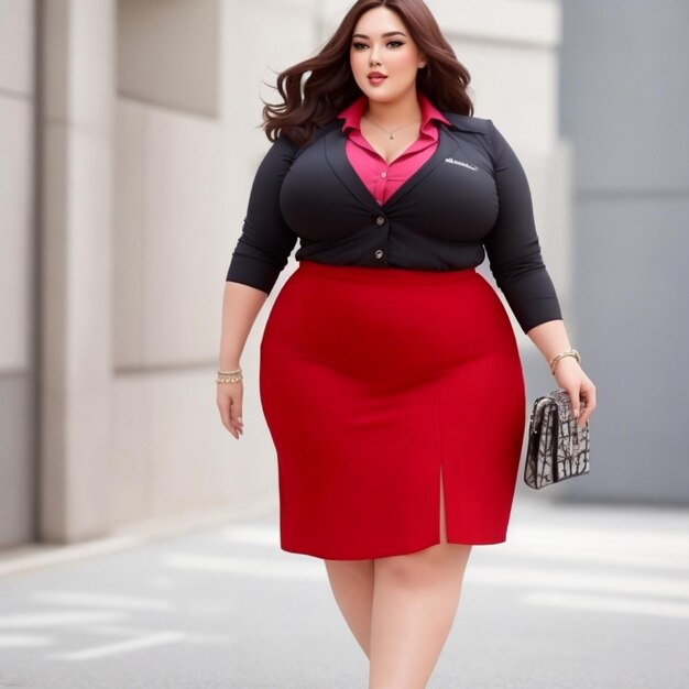 Plussize Beauty-Managerin für Frauen