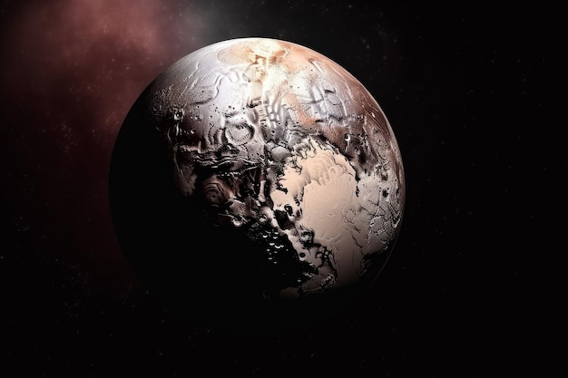 Pluton-Planet, NASA, erzeugt KI