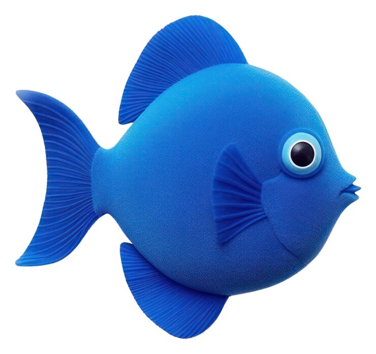 Foto png a regal azul tang animal peixe azul