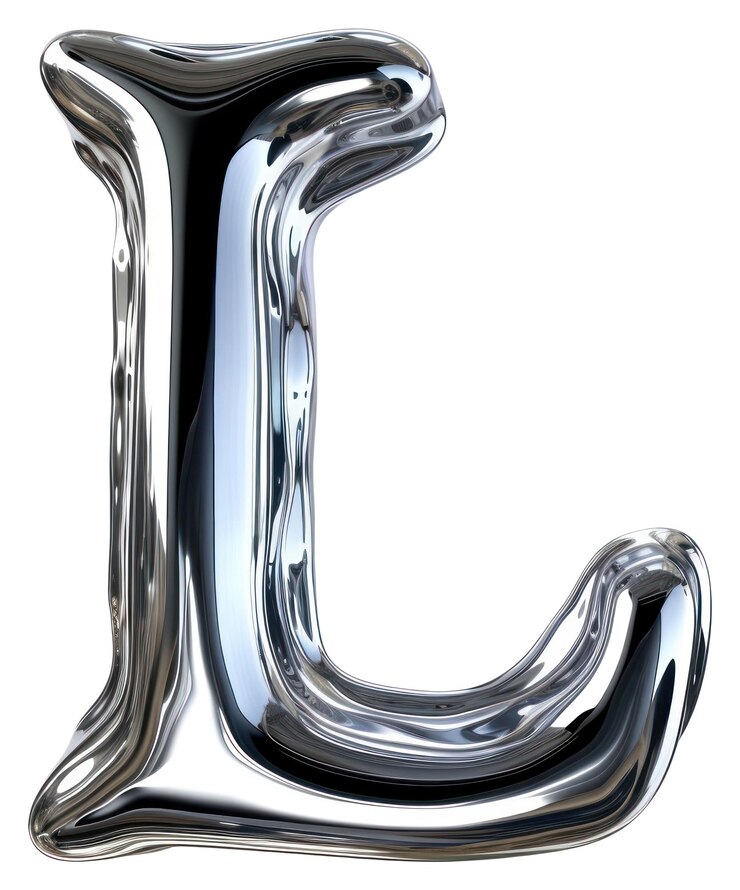 Foto png alfabeto l letra plata armamento electrónico