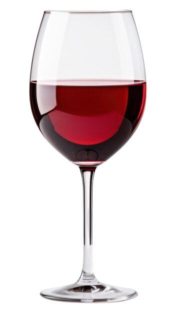 PNG Bebida de un vaso de vino tinto refresco de fondo blanco