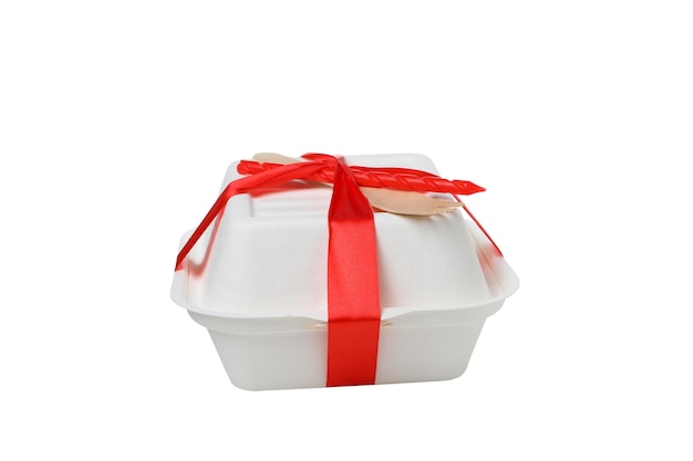 PNG Conceito de parabéns e comemoração com bolo bento na caixa