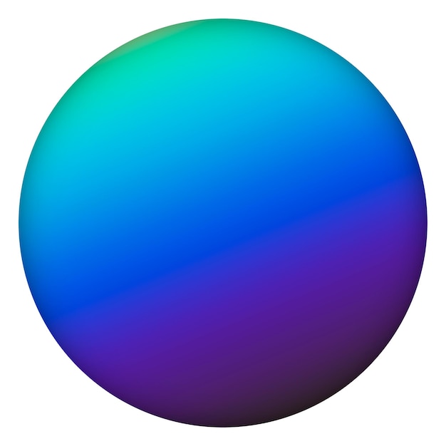 Png cool holographischer Kreis Abzeichen durchsichtiger Hintergrund