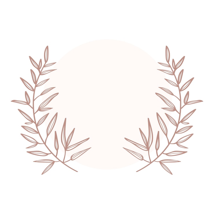 Foto png coroa de louro elemento do emblema fundo transparente