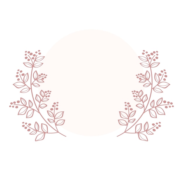Png coroa de louro elemento do emblema fundo transparente