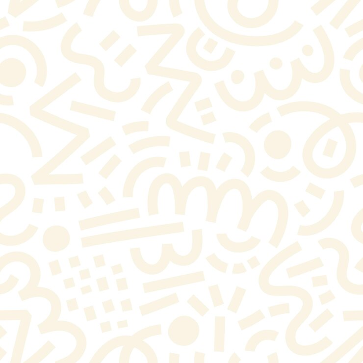 Foto png creme memphis padrão sem costura design minimalista fundo transparente