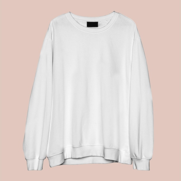 Png crew neck modelo transparente de roupas de rua unisex