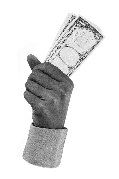 Png-Dollarscheine auf durchsichtigem Hintergrund