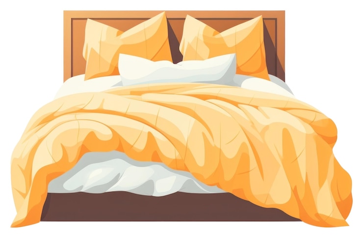 Foto png ein bett mit kissen, möbel, decke, schlafzimmer