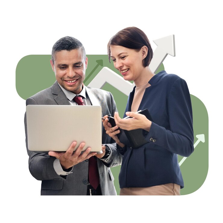 Foto png elemento de design de sucesso empresarial fundo transparente