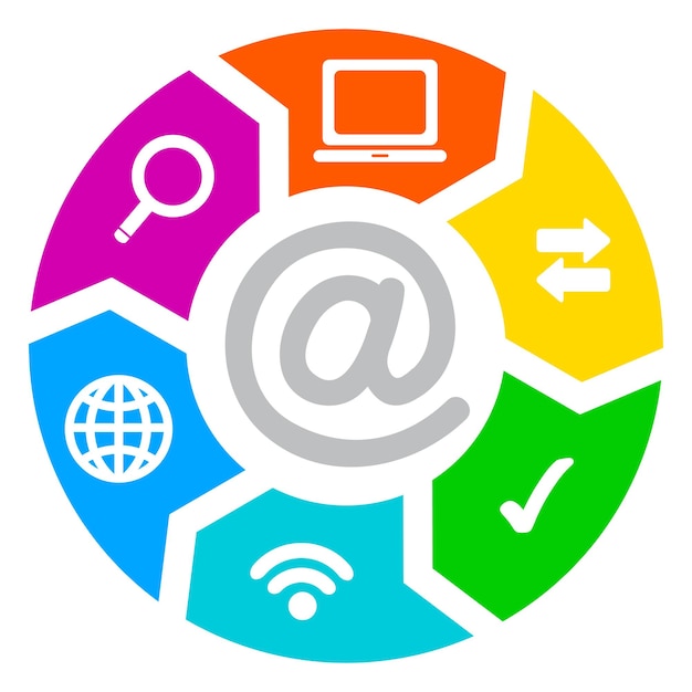 Png elemento de las redes sociales fondo transparente