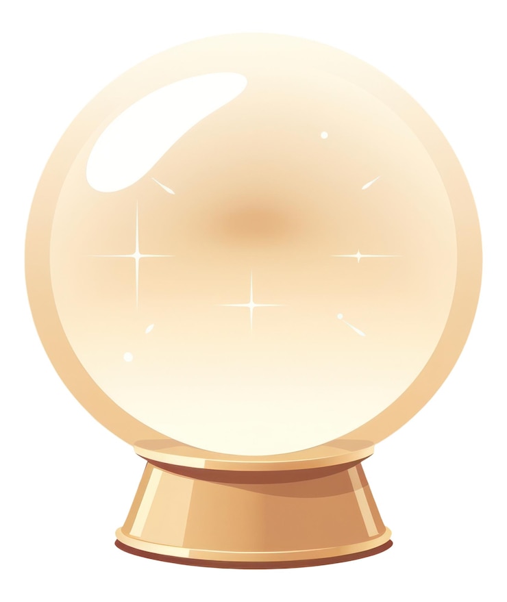 Foto png esfera de cristal mágica iluminación espacio iluminado ai generado imagen por rawpixel