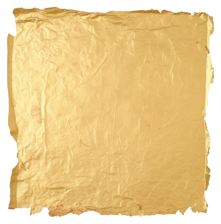 Foto png fondos de papel desgarrado dorado rectángulo de fondo blanco