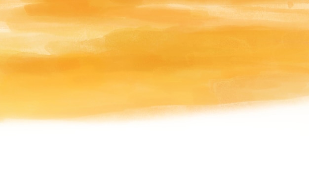Png fronteira aquarela fundo gradiente em amarelo