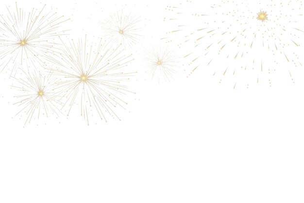 PNG Fuegos artificiales de fondo al aire libre por la noche
