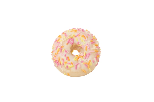 PNG heller Donut isoliert auf weißem Hintergrund