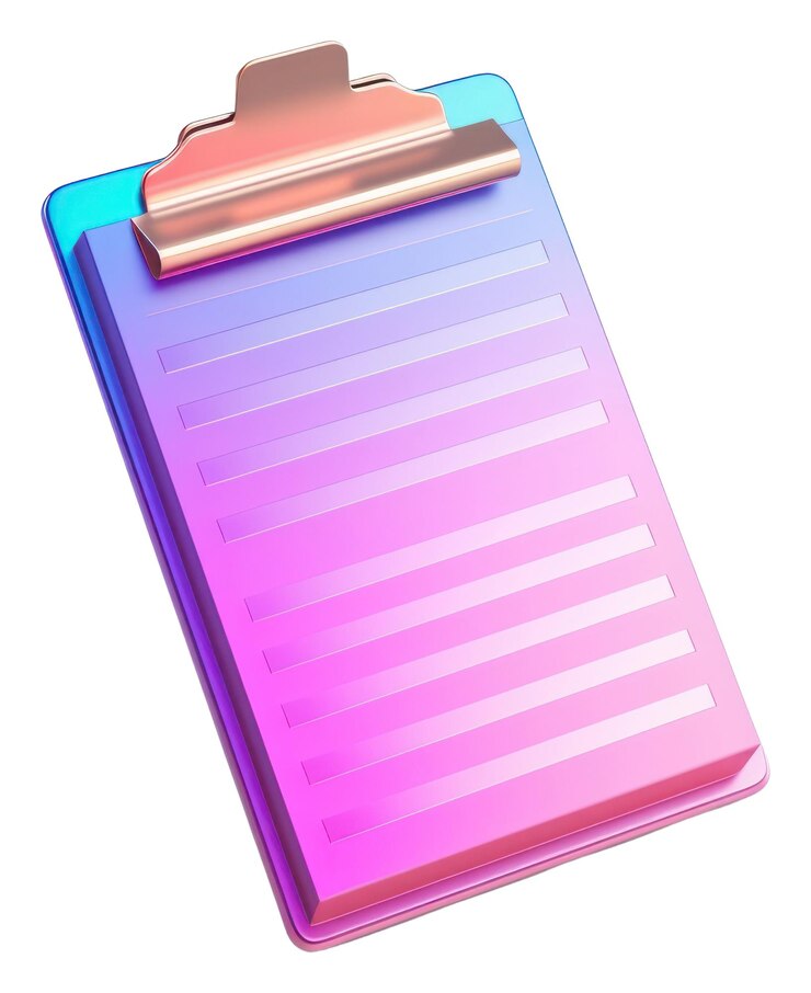 Foto png ícone de lista de verificação retângulo de tecnologia de fundo branco iridescente