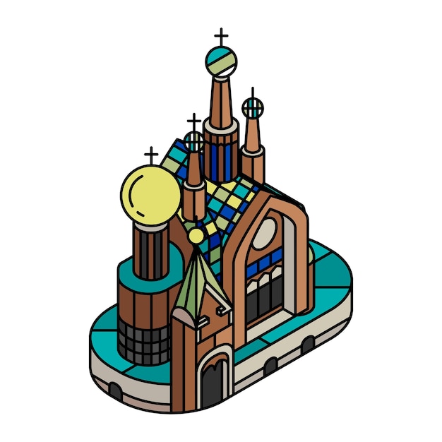 Png Iglesia del Salvador ilustración fondo transparente