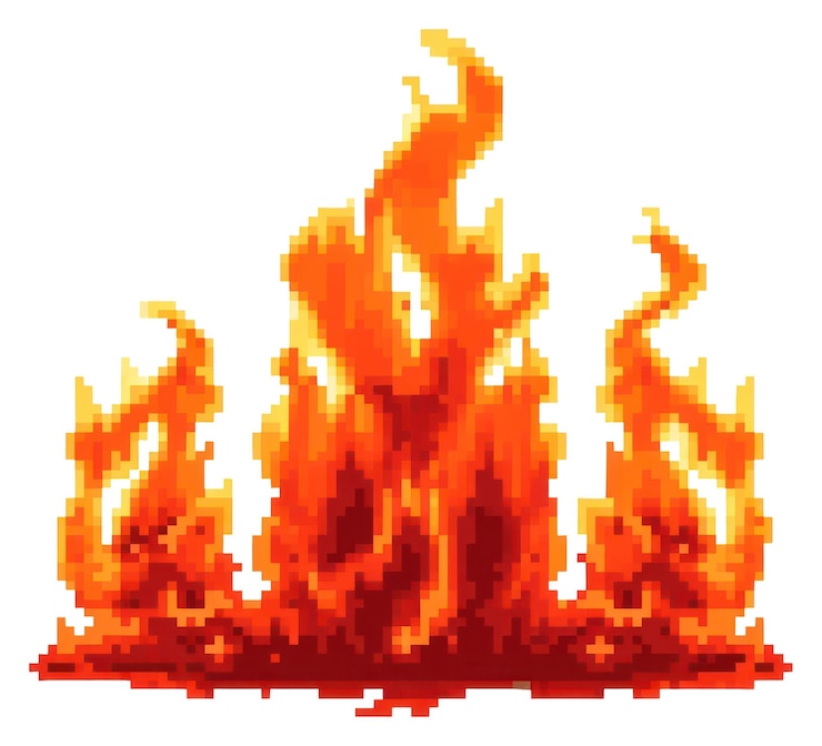Foto png incêndio borda lareira fundo branco criatividade