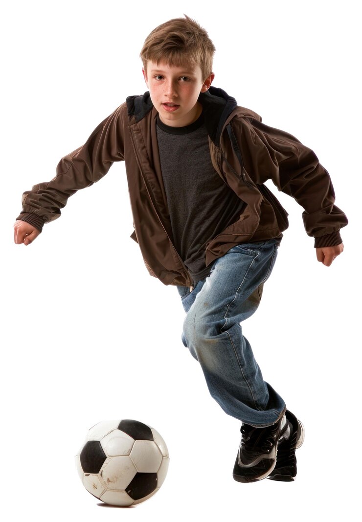 Foto png jogando futebol futebol calçado chutando