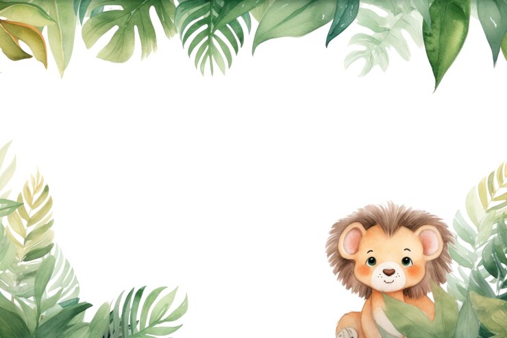 Foto png jungle animal desenho animado verde natureza