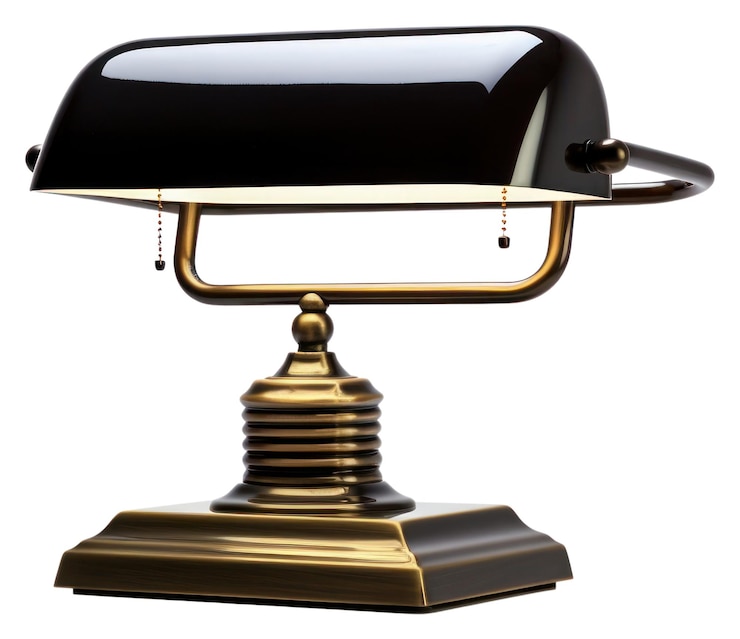 Foto png-lampen-gramophone-technologie mit weißem hintergrund