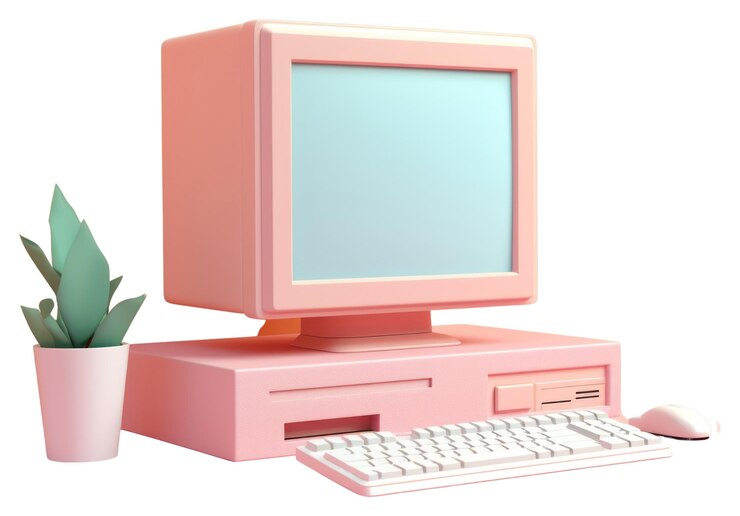 Foto png mesa de muebles de computadora generada por la ia imagen de rawpixel