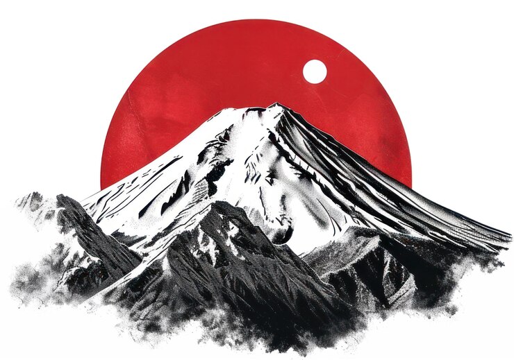 Foto png monte fuji montanha vulcão natureza