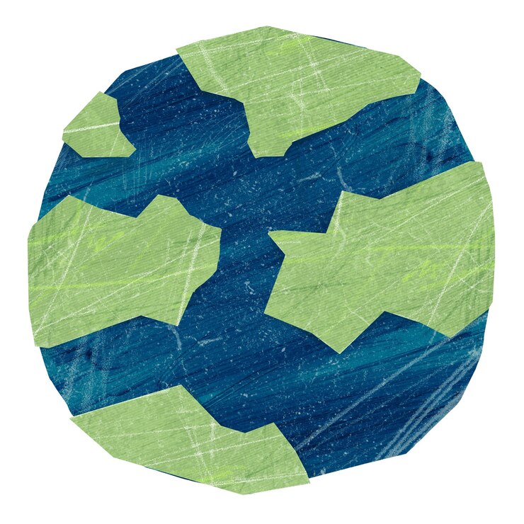 PNG Mundo de la Tierra medio ambiente embarcación de papel fondo transparente