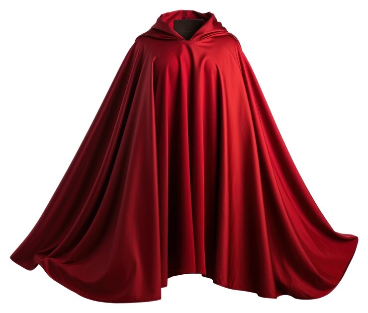 Foto png suoerhero vestido de capa vermelha vestido de fundo branco