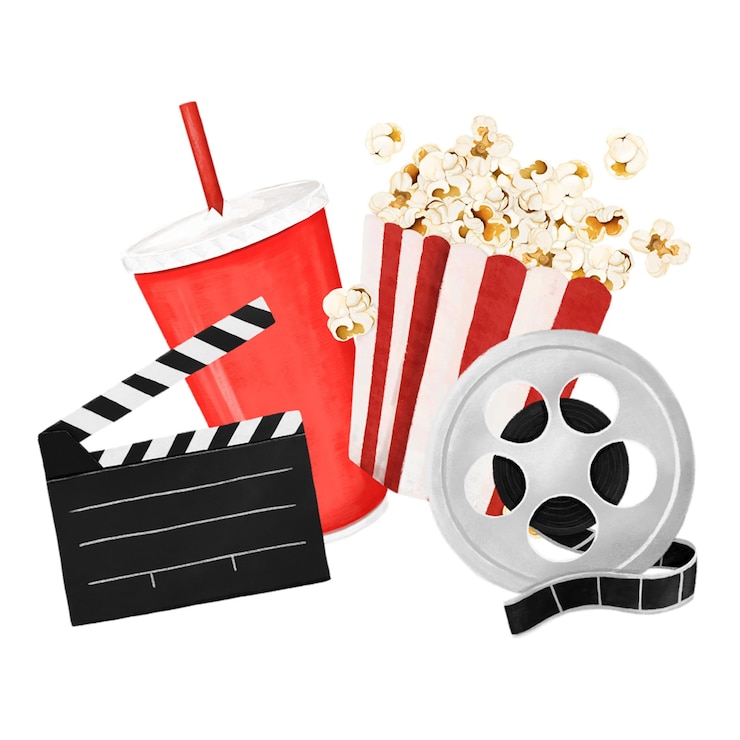 Foto png-unterhaltungsfilme mit durchsichtigem hintergrund