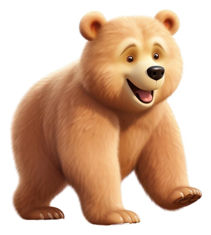 Foto png urso de desenho animado mamífero animal