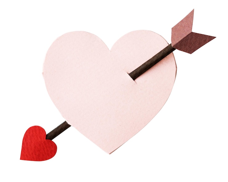 Foto png valentines coração fundo transparente