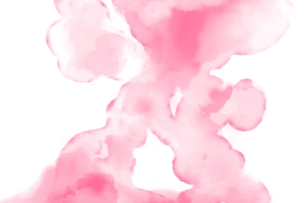 Png-Wasserfarben-Hintergrund im rosa abstrakten Stil