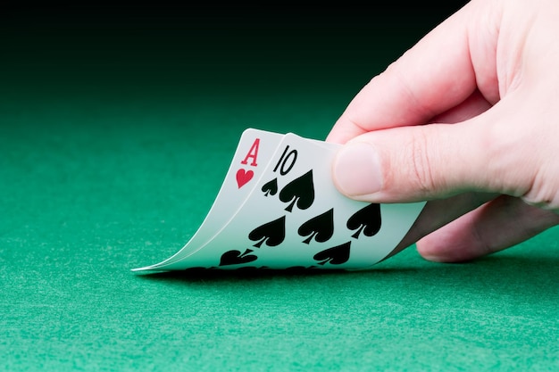 Pocket-Asse im Texas Hold'em-Kartenspiel