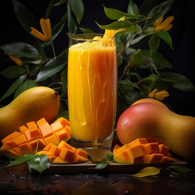 Un poco de jugo de naranja.