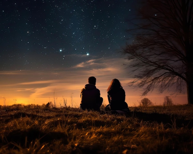 El poder de la amistad en una obra de arte vibrante