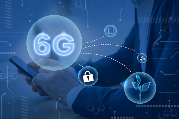 El poder del concepto de conexión a internet 6g