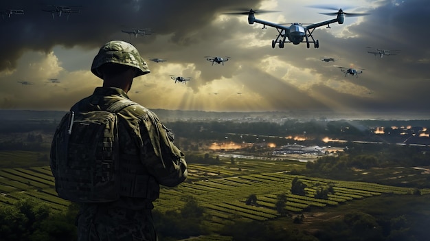 El poder de los drones en la guerra moderna Drones militares