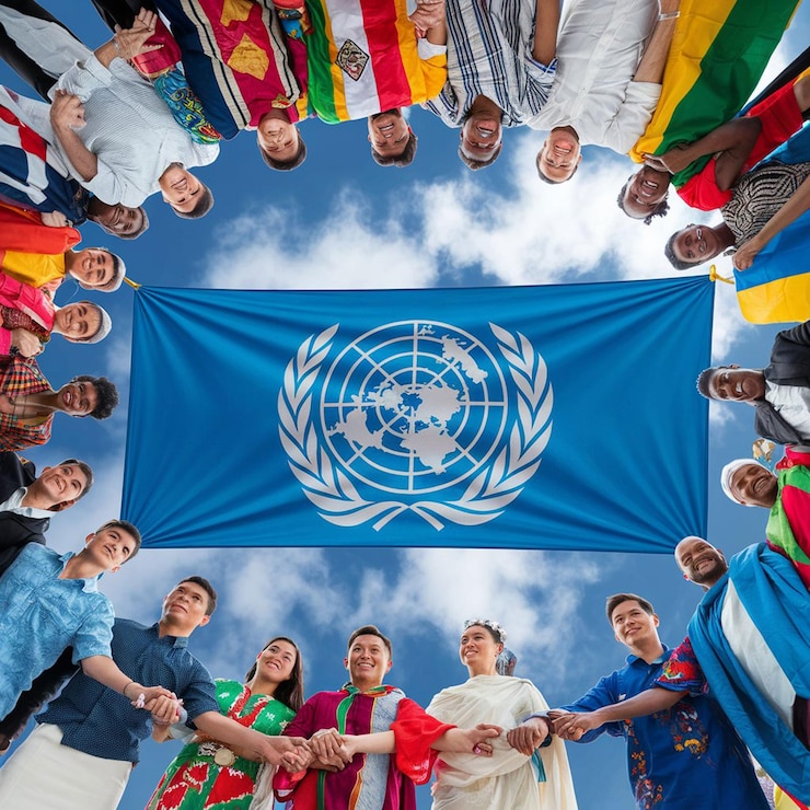 Foto el poder de la fe en la unión de la humanidad día mundial de las religiones